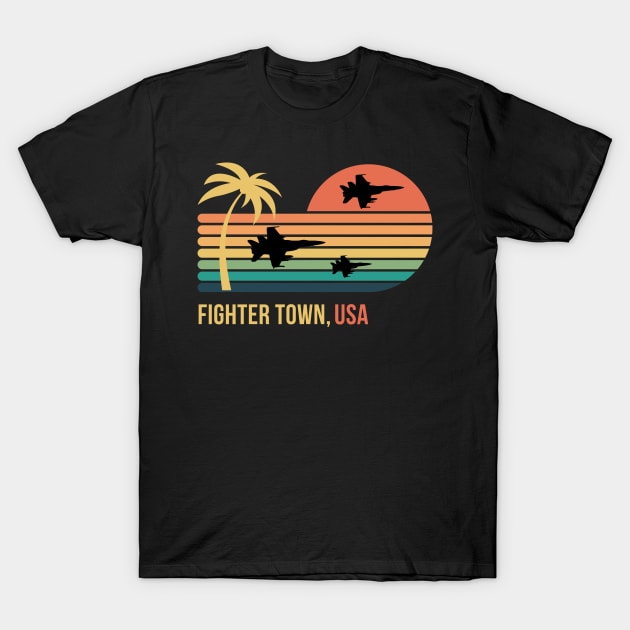 Fighter Town USA T-Shirt by Eighties Flick Flashback